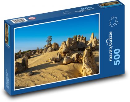 Wüste - Sonnenuntergang, Nambung Nationalpark - Puzzle - 500 Teile