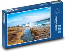 Bondi Beach - Austrália, Oceán Puzzle 500 dielikov - 46 x 30 cm 