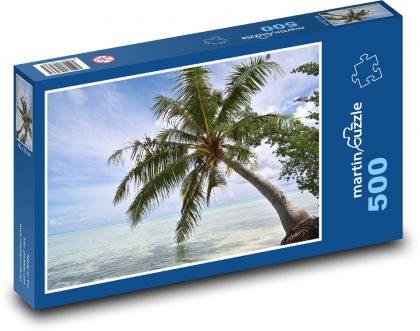 Tropische Insel - Bora Bora, Ozean - Puzzle - 500 Teile