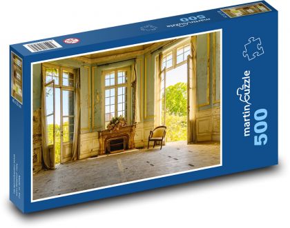 Salon - room, room - Puzzle of 500 pieces, size 46x30 cm 