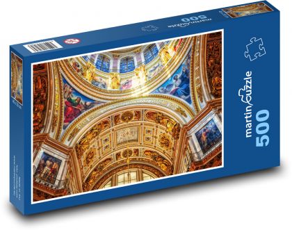 Katedrála svatého Izáka - kostel, architektura - puzzle 500 dílků
