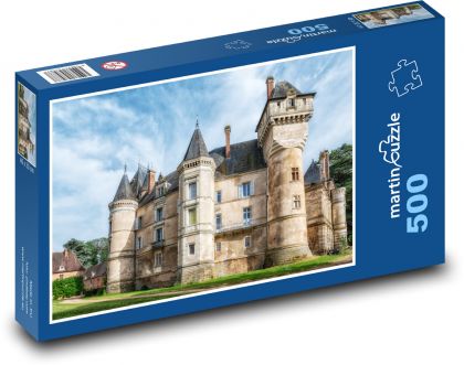 Historický hrad - hrad, veža - Puzzle 500 dielikov, rozmer 46x30 cm 