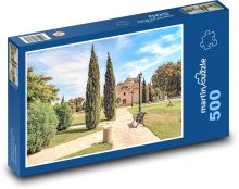 Park - stromy, príroda Puzzle 500 dielikov - 46 x 30 cm 