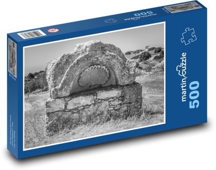 Kašna - kámen, Kypr  - puzzle 500 dílků