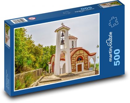 Kostol - architektúra, náboženstvo - Puzzle 500 dielikov, rozmer 46x30 cm 