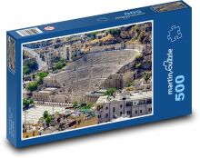 Římské divadlo - architektura, Itálie Puzzle 500 - 46x30 cm