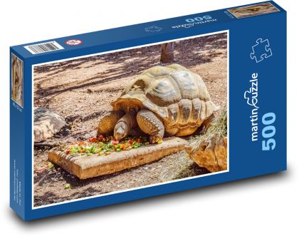Riesenschildkröte - Reptil, Tier - Puzzle - 500 Teile