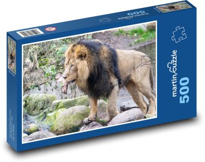 Löwe - Säugetier, Tier - Puzzle - 500 Teile