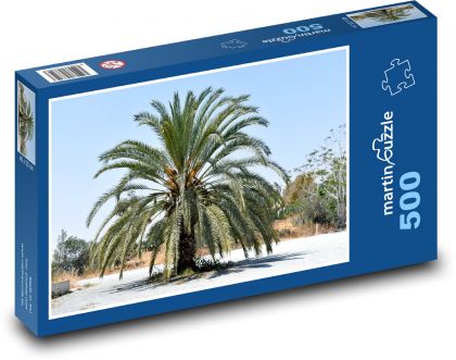 Palma - dovolenka, leto - Puzzle 500 dielikov, rozmer 46x30 cm 
