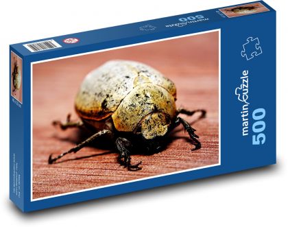 Hmyz - brouk, entomologie  - Puzzle 500 dílků, rozměr 46x30 cm