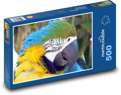 Papagei - Vogel, Feder - Puzzle - 500 Teile