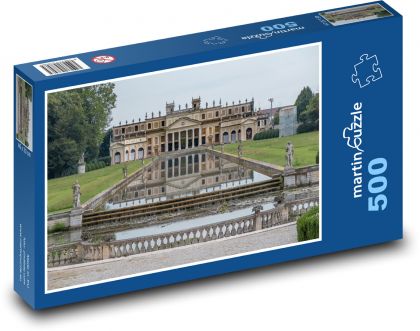 Zámek - stavba, barokní - puzzle 500 dílků