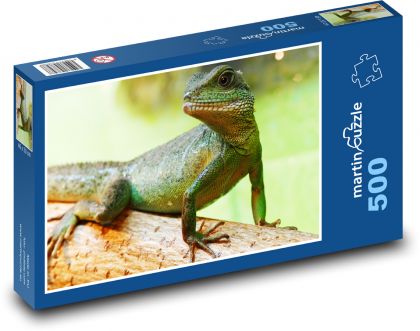 Lizard - reptile, animal - Puzzle of 500 pieces, size 46x30 cm 