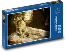 Mačka - domáce zviera, domáce zviera Puzzle 500 dielikov - 46 x 30 cm 