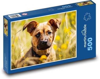 Welpe - Haustier, Hund - Puzzle - 500 Teile