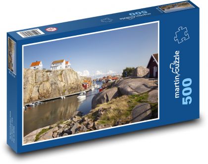 Sweden - west coast, sea - Puzzle of 500 pieces, size 46x30 cm 