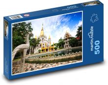 Vietnam - temple, Buulong Puzzle of 500 pieces - 46 x 30 cm 