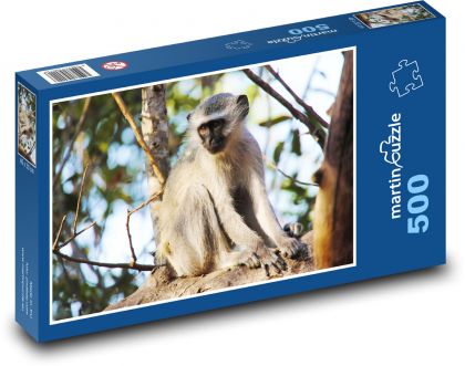 Opica - jingle, zviera - Puzzle 500 dielikov, rozmer 46x30 cm 