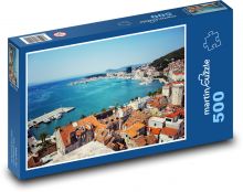Split - Kroatien, Stadt Puzzle 500 Teile - 46 x 30 cm