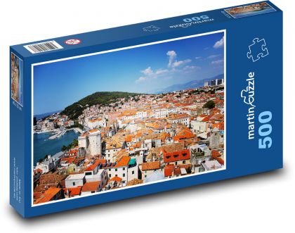 Split - Chorvatsko, město - Puzzle 500 dílků, rozměr 46x30 cm