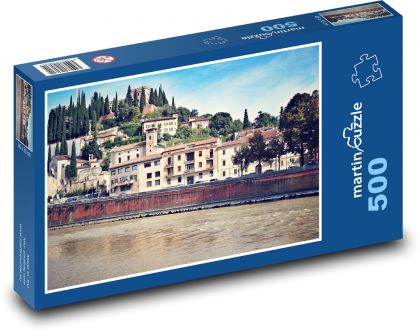 Verona - Italy, Europe - Puzzle of 500 pieces, size 46x30 cm 
