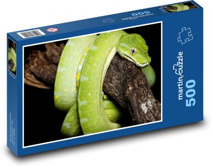 Had - plaz, zvíře - Puzzle 500 dílků, rozměr 46x30 cm