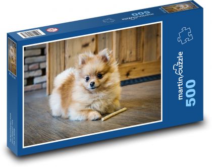 Dog - Dwarf Spitz, Animal - Puzzle of 500 pieces, size 46x30 cm 