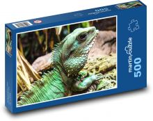 Chameleon - plaz, zvíře Puzzle 500 - 46x30 cm