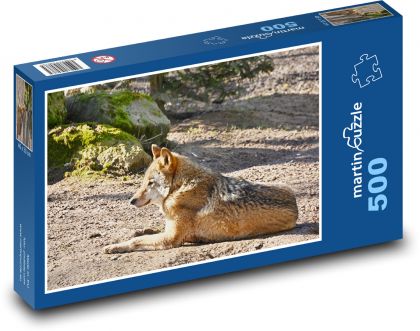 Wolf - Tier, Raubtier - Puzzle - 500 Teile