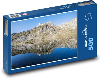 Hory - Asturie, Španělsko - Puzzle 500 dílků, rozměr 46x30 cm