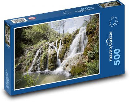 Wasserfall - Kaskade, Fluss - Puzzle - 500 Teile
