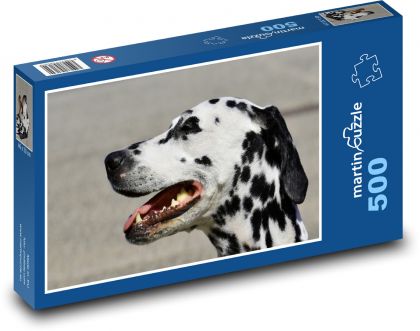 Pes - dalmatin, mazlíček - Puzzle 500 dílků, rozměr 46x30 cm
