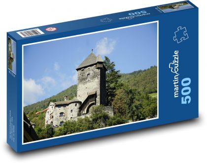 Branzoll - hrad, Itálie - Puzzle 500 dílků, rozměr 46x30 cm