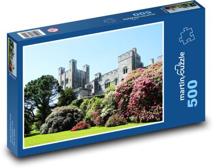 Penrhyn Hrad - Velká Británie, Wales  - Puzzle 500 dílků, rozměr 46x30 cm