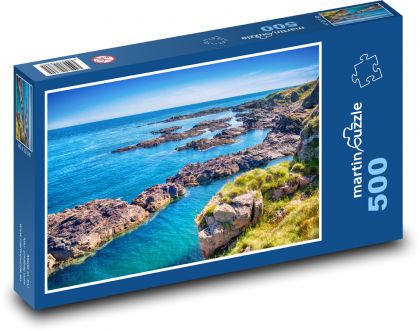 Útes - moře, skály - puzzle 500 dílků