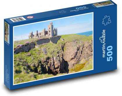 Schloss - Natur, Küste - Puzzle - 500 Teile