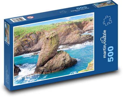 Útesy - vlny, moře - puzzle 500 dílků