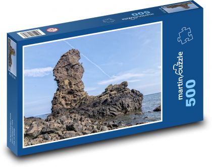 Sea - rocks, coast - Puzzle of 500 pieces, size 46x30 cm 