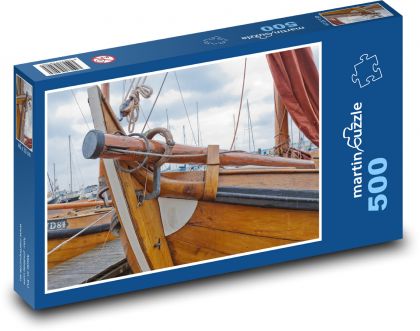 Boot - Niederlande, Nordsee - Puzzle - 500 Teile