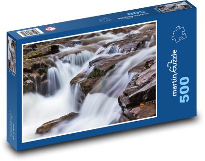 Wasserfluss - Fluss, Natur - Puzzle - 500 Teile
