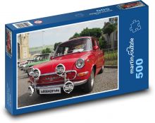 Roter Veteran Puzzle 500 Teile - 46 x 30 cm