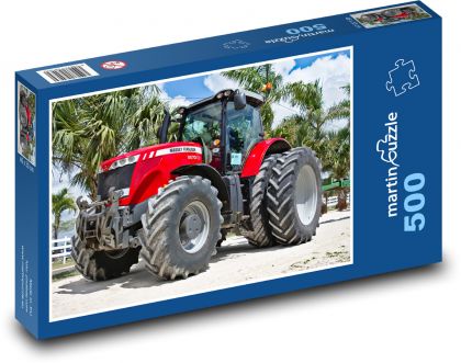 Traktor - Fahrzeug, große Maschine - Puzzle - 500 Teile
