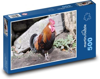 Hahn - Geflügel, Tier - Puzzle - 500 Teile