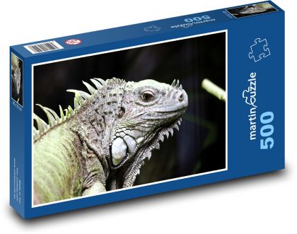 Eidechse - Tier, Reptil - Puzzle - 500 Teile