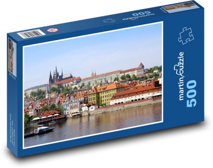 Prague - Czech Republic, city - Puzzle of 500 pieces, size 46x30 cm 