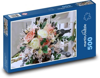 Blumenstrauß - Dekoration, Blumen - Puzzle - 500 Teile