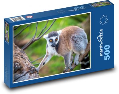Lemur - monkey, primate - Puzzle of 500 pieces, size 46x30 cm 