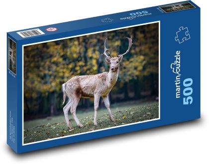 Reh - Hirsch, Geweih - Puzzle - 500 Teile