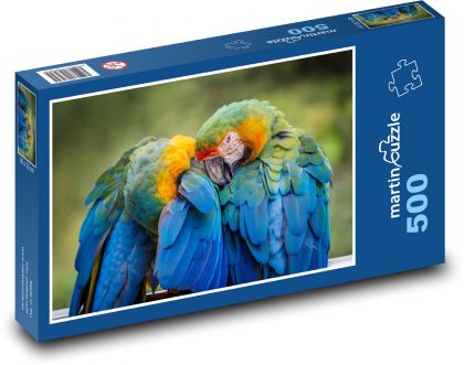 Parrot - bird, animal - Puzzle of 500 pieces, size 46x30 cm 
