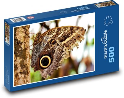 Schmetterling - Insekten, Flügel - Puzzle - 500 Teile